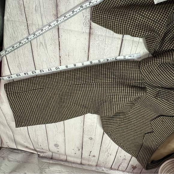 Oak Hall Men's Classic wool cashmere Blazer jacket sz 46L tall classic - Picture 6 of 9